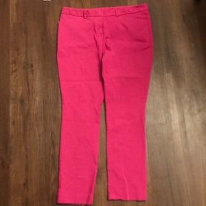 Magenta Ankle Length Dress Pant